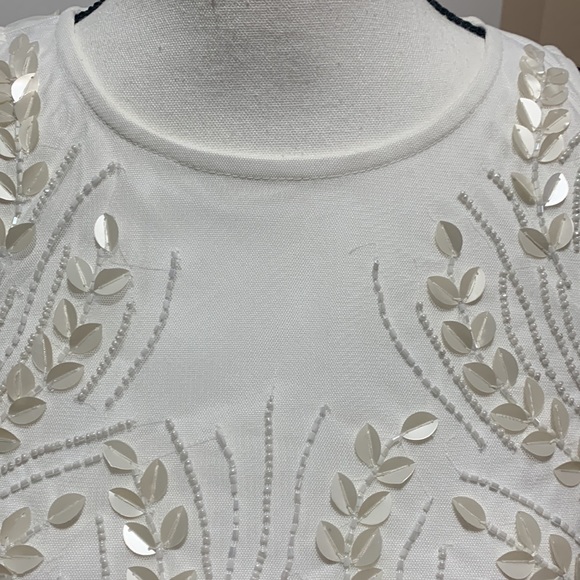 Halter Beaded Blouson Dress - Picture 10 of 13